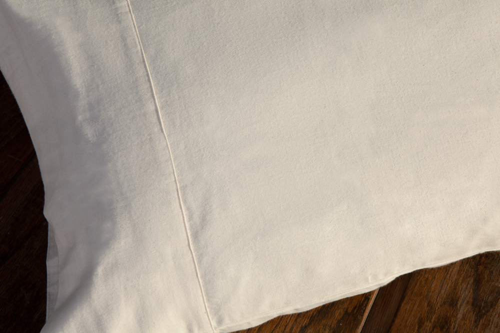 Twill Flannel Natural Pillowcase Pairs